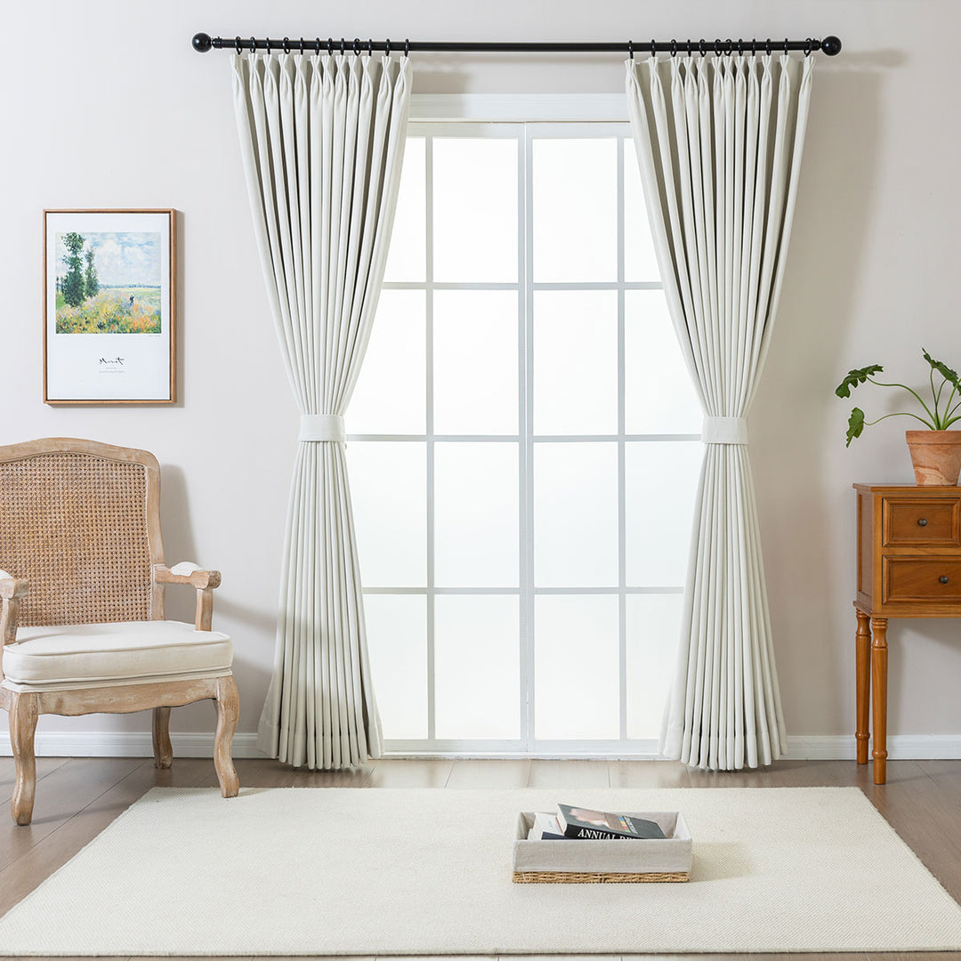 Celine DenseWeave Blackout Curtains – PlushDrape Texture for a Luxurious Finish