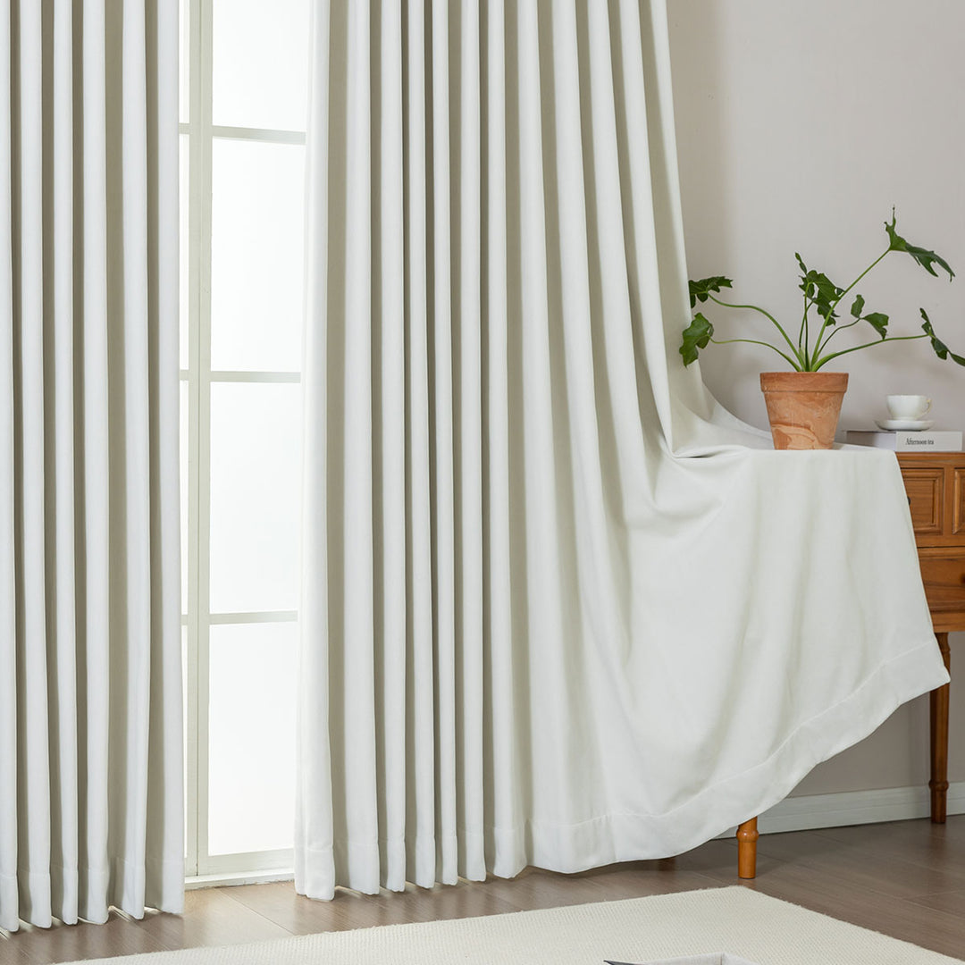 Celine DenseWeave Blackout Curtains – PlushDrape Texture for a Luxurious Finish