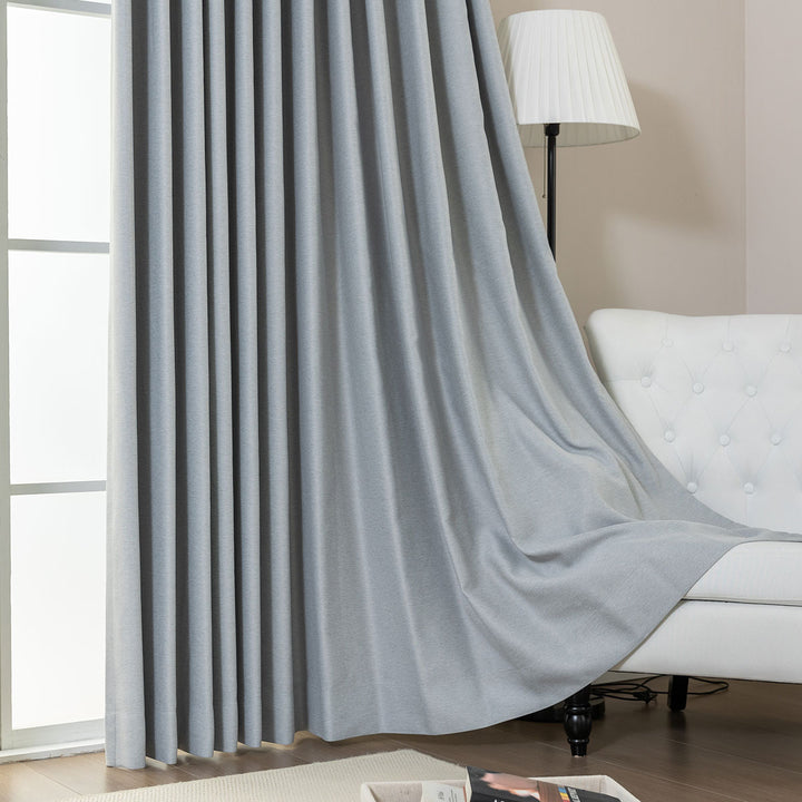 Wave Pleated Curtains – DenseWeave Cotton-Look Fabric for a Structured Drape