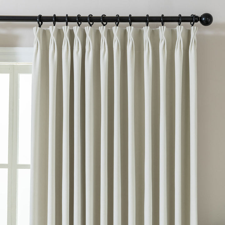 Celine DenseWeave Blackout Curtains – PlushDrape Texture for a Luxurious Finish