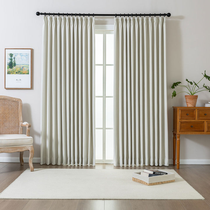 Celine DenseWeave Blackout Curtains – PlushDrape Texture for a Luxurious Finish