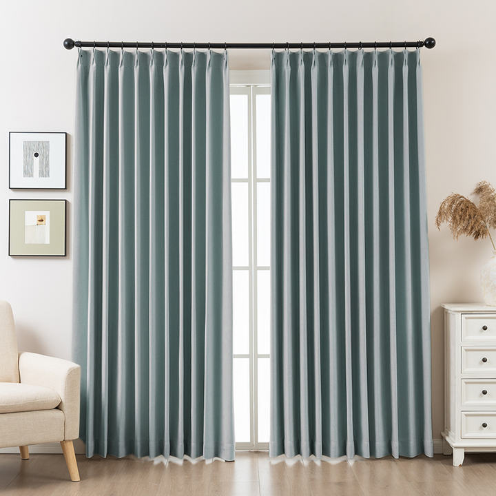 Romy Lightweight Cotton Linen Look Curtains – Soft & Airy Drapes-Walnut Brown