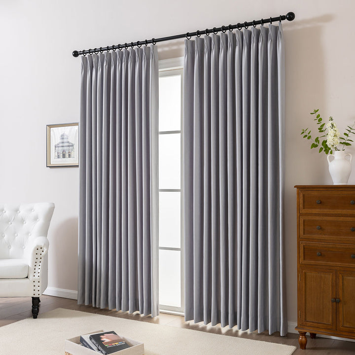 Aveline Satin-Textured Blackout Drapery – Custom Soft Finish-016-15