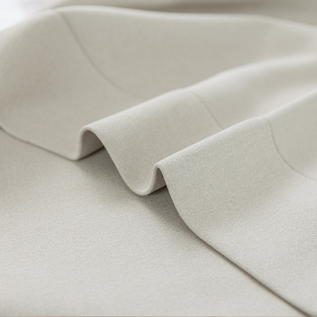 Romy Lightweight Cotton Linen Look Curtains – Soft & Airy Drapes-Walnut Brown