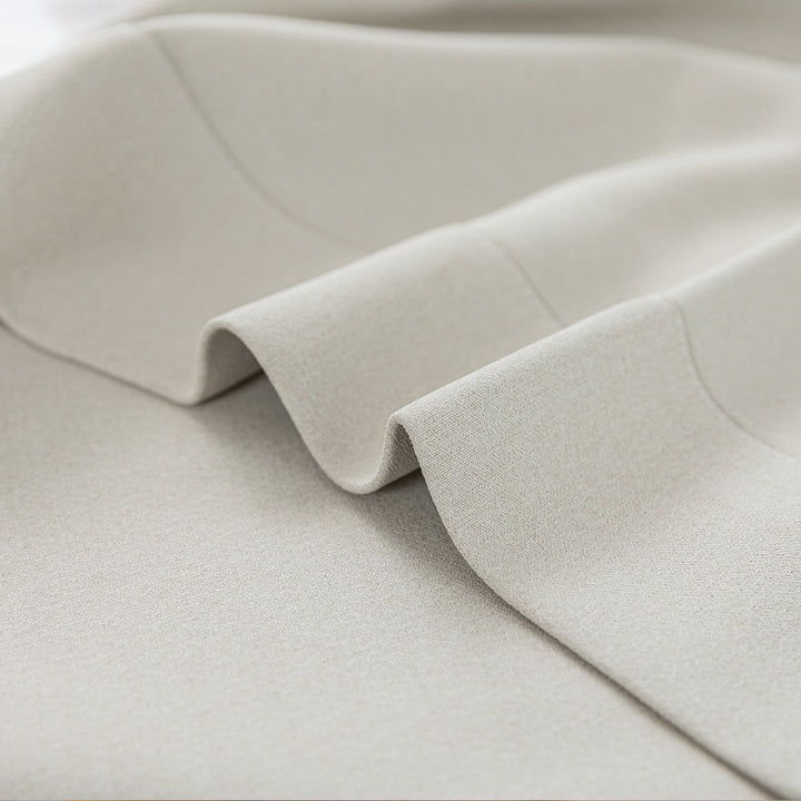 Romy Lightweight Cotton Linen Look Curtains – Soft & Airy Drapes-Walnut Brown