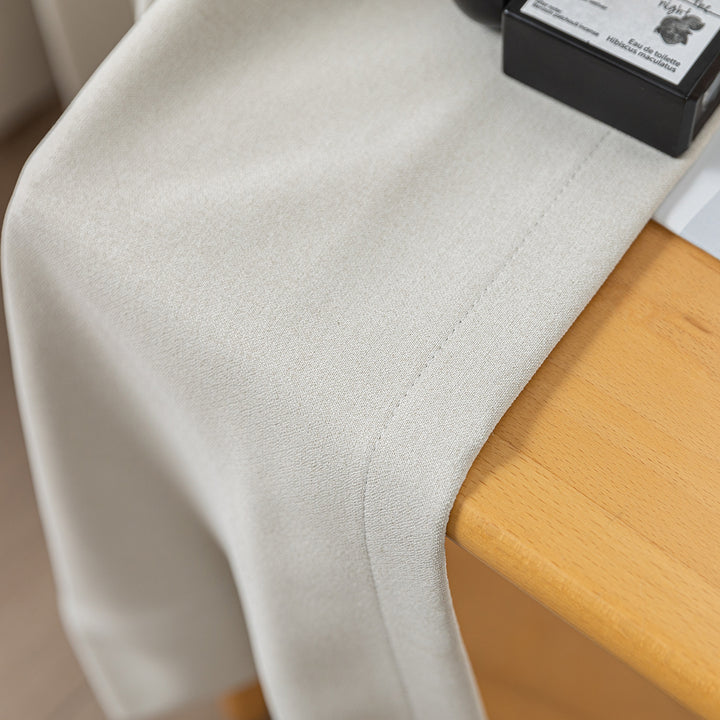 Romy Lightweight Cotton Linen Look Curtains – Soft & Airy Drapes-Walnut Brown