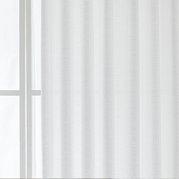 Elin Pleated Drapery – Glow Sheer Fabric with Linen Effect