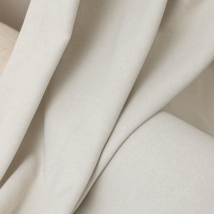 Maeve Cotton-Feel Blackout Curtains – Soft Texture, Elegant Drape-Deep Teal