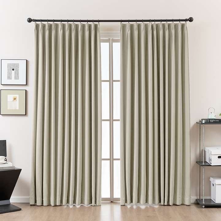 Celine DenseWeave Blackout Curtains – PlushDrape Texture for a Luxurious Finish
