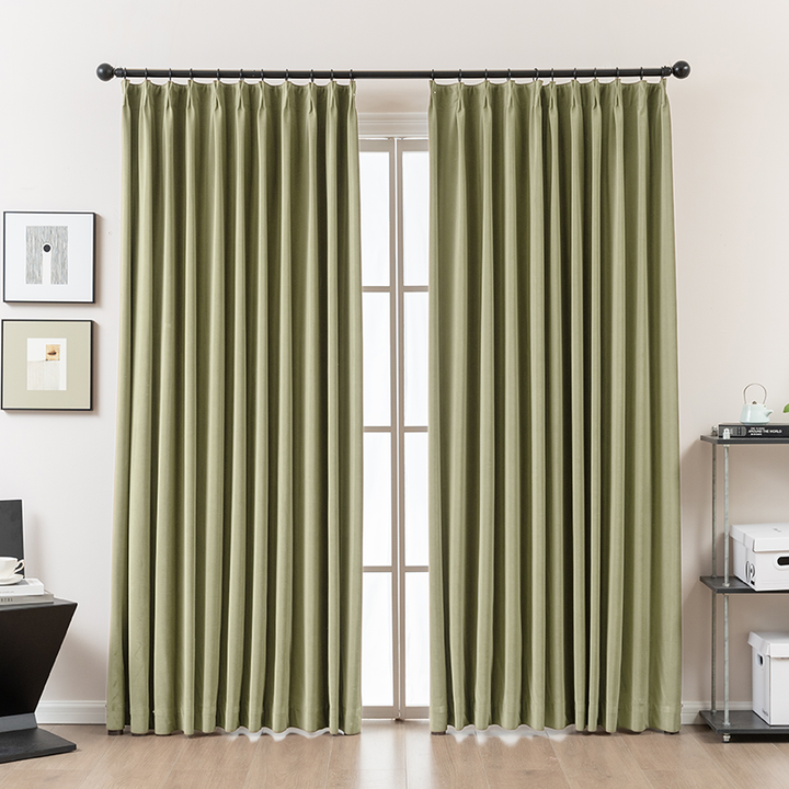 Celine DenseWeave Blackout Curtains – PlushDrape Texture for a Luxurious Finish