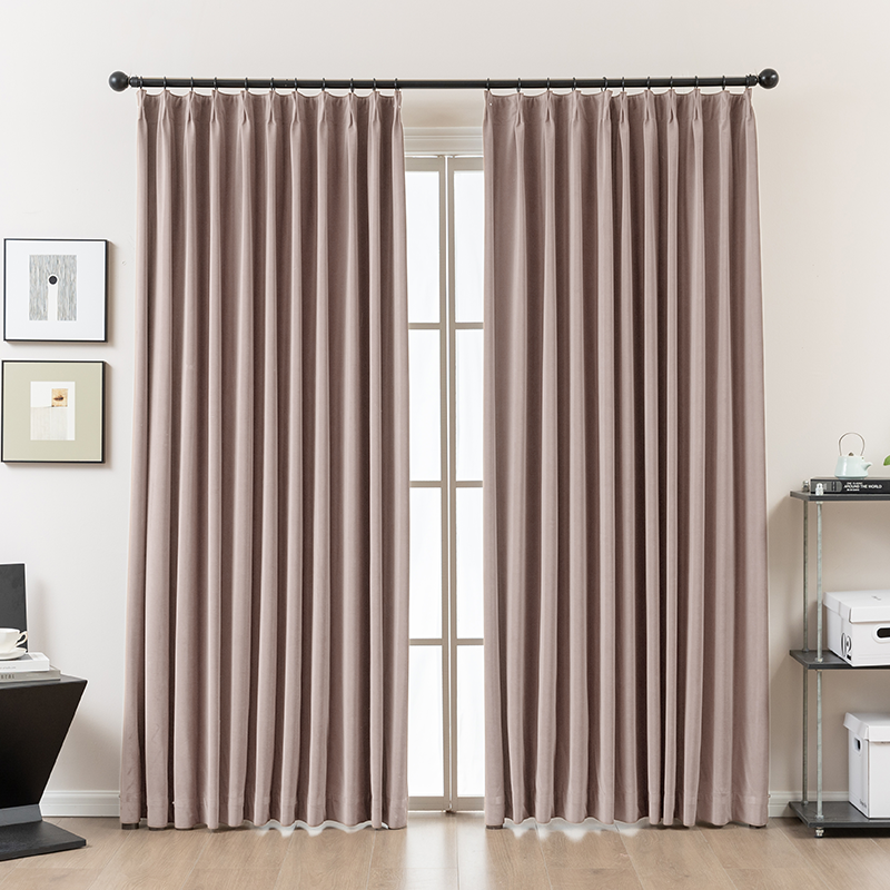 Celine DenseWeave Blackout Curtains – PlushDrape Texture for a Luxurious Finish