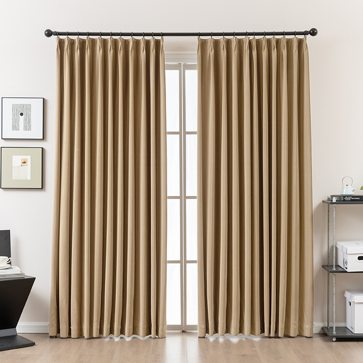 Celine DenseWeave Blackout Curtains – PlushDrape Texture for a Luxurious Finish