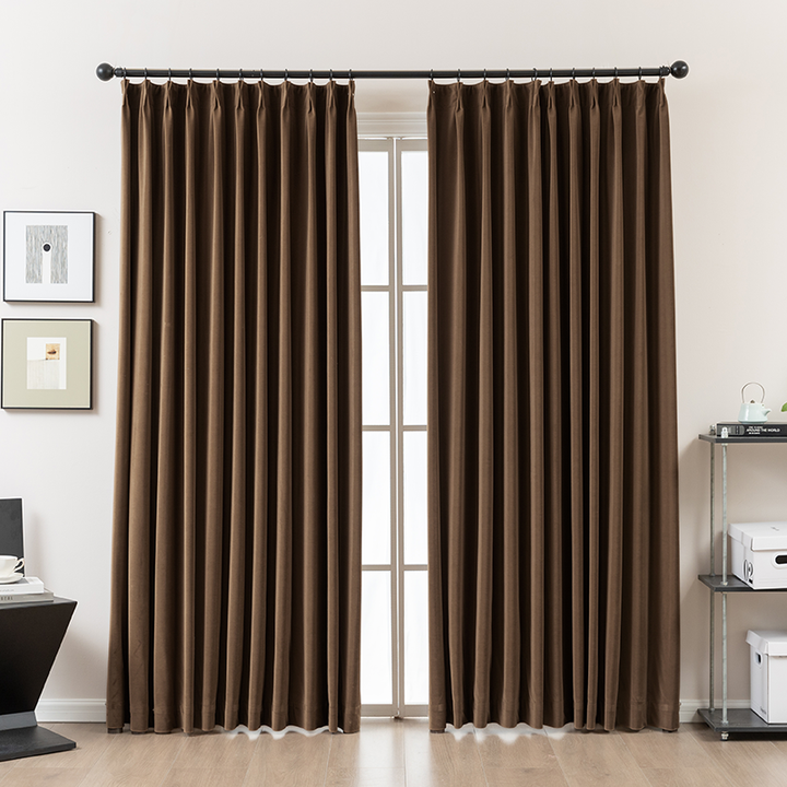Celine DenseWeave Blackout Curtains – PlushDrape Texture for a Luxurious Finish